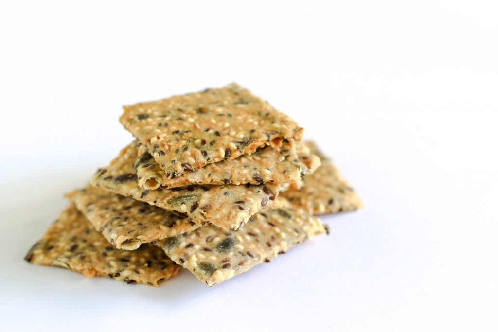 Gluten Free Seeded Crackers